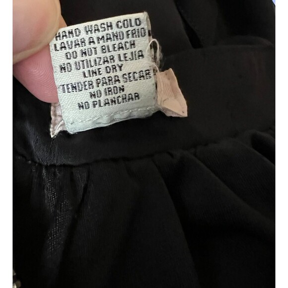 Tobi Sexy Cut-out T-Back Maxi Dress  Size S  Black  Whimsygoth Night Out Hoco - Picture 8 of 8